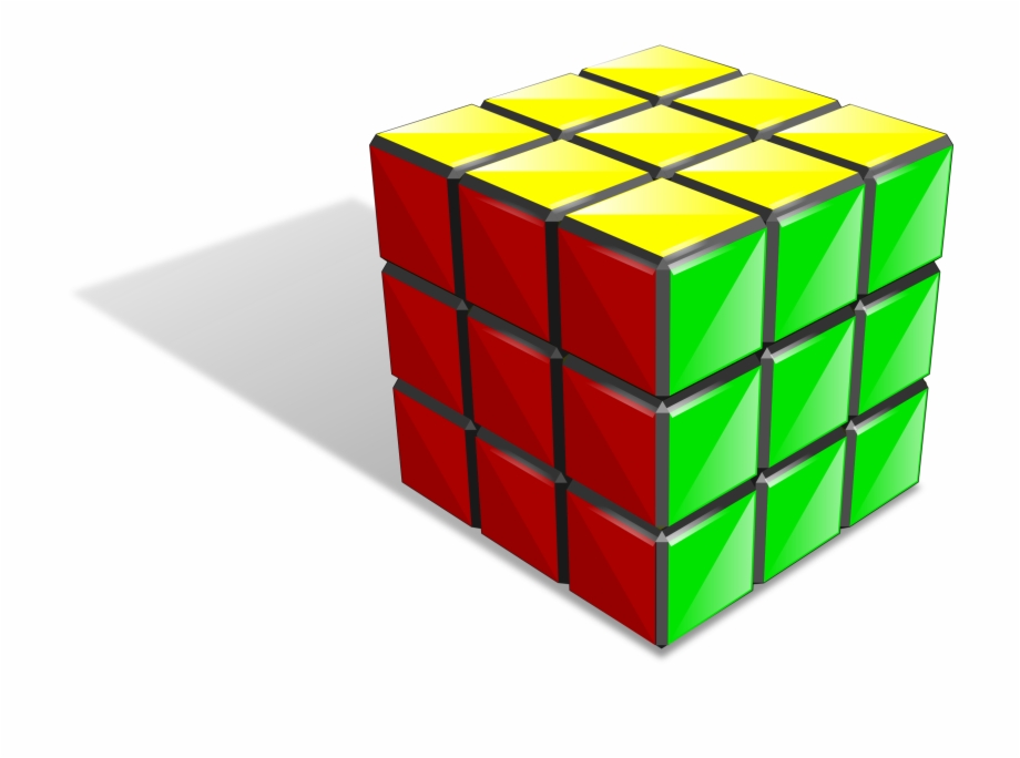 3D Cube Vector Png 3D Rubiks Cube Png