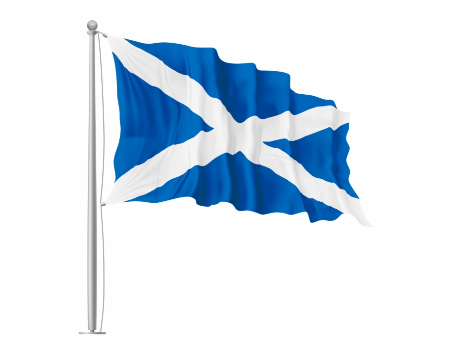 Scotland Waving Flag Flag