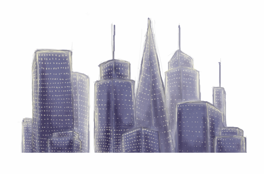 Nyc Skyline Outline Png
