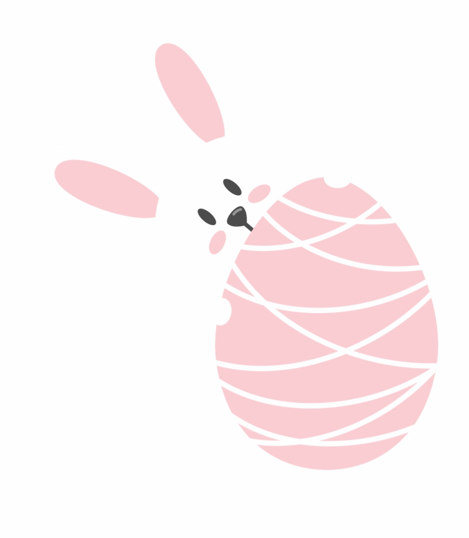 Hoppy Easter Bunny Egg Tee Shirt Png Download