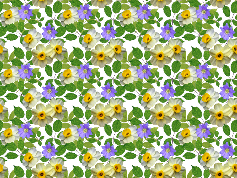 Spring Flower Pattern Png Transparent Flower Pattern Png