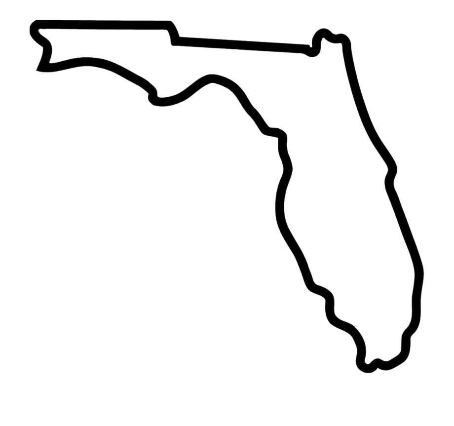 Florida Outline Copy Florida Outline Transparent Background