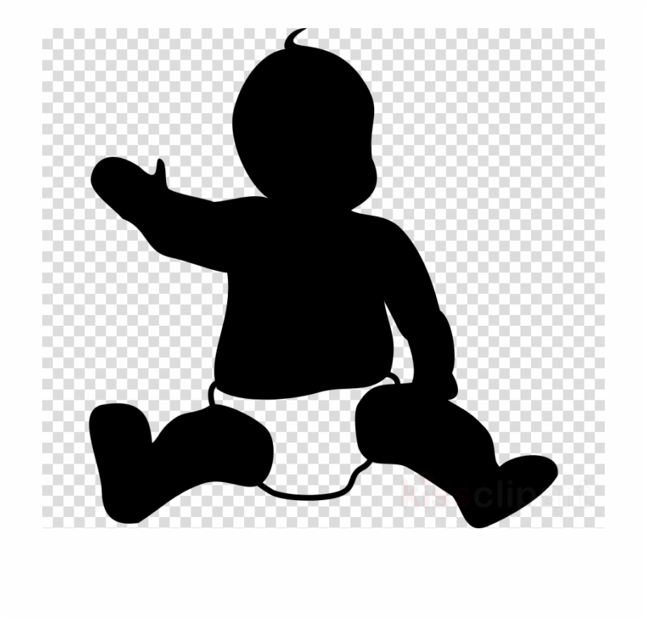 Baby Outline Clipart Diaper Child Clip Art Transparent