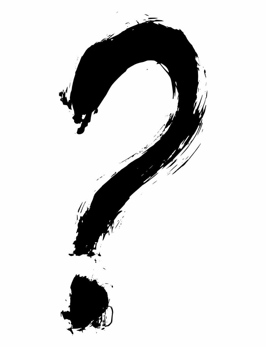 Free Download Question Mark Paint Png