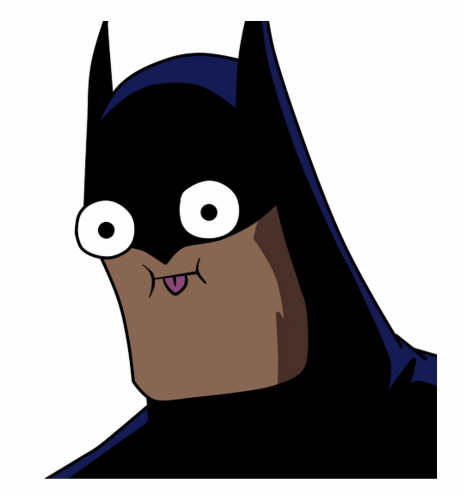 Derp Batman Png Clipart Png Download Funny Batman - Clip Art Library