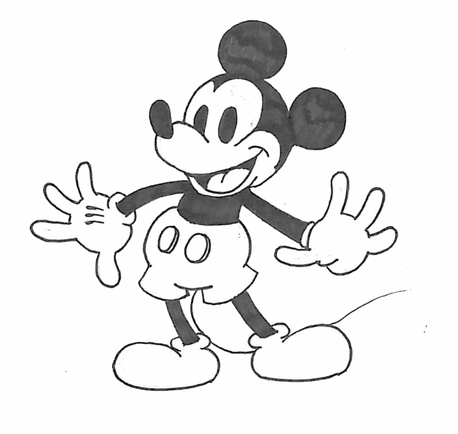Savage Drawing Mickey Mouse Cartoon
