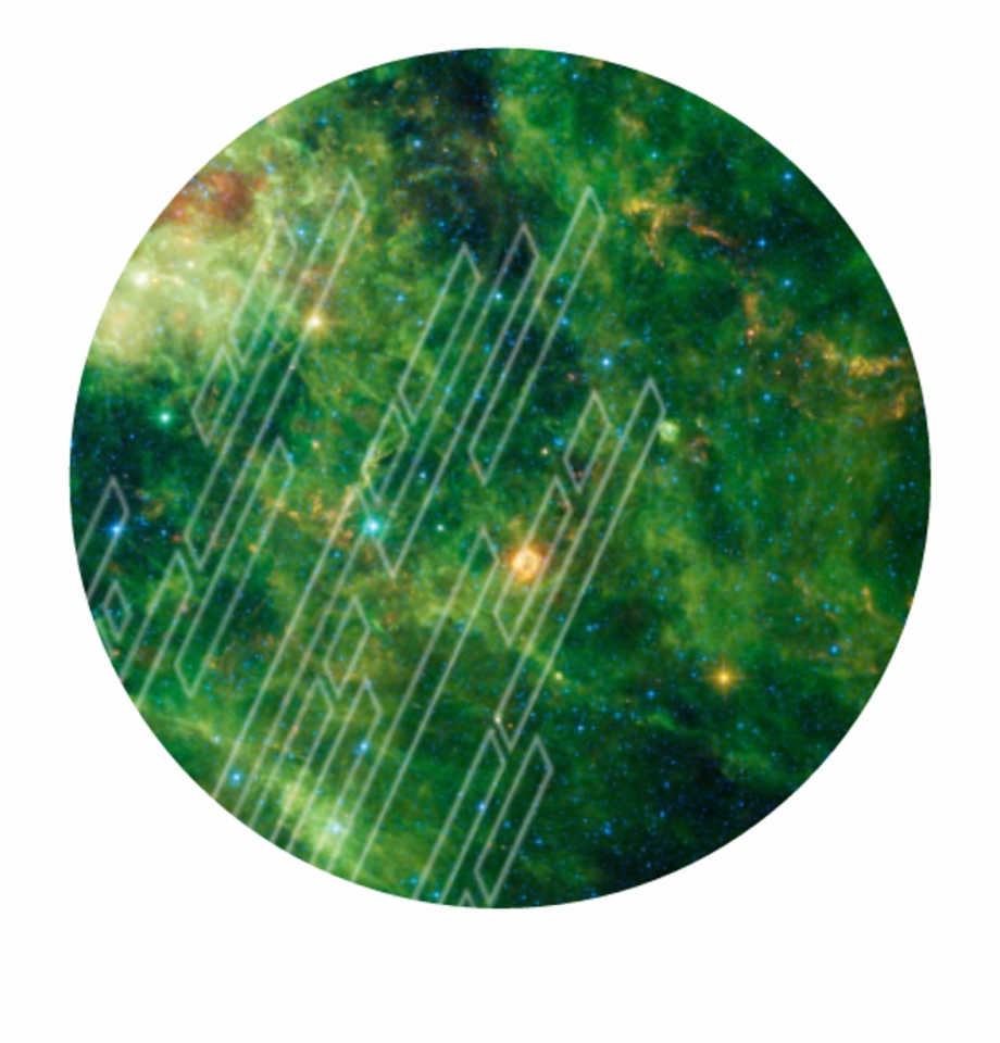 Galaxy Sticker Circle Icon Pfp Stars Cool Background