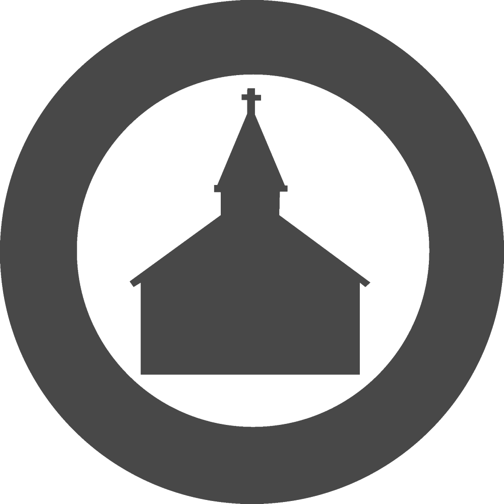 Foundationfocus Logos Gray Church Emblem - Clip Art Library