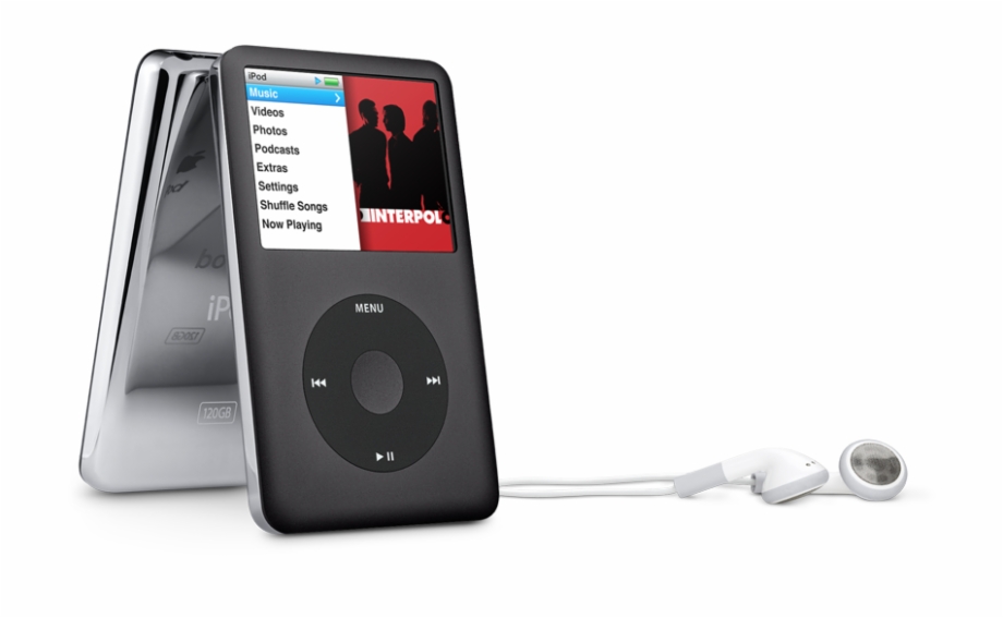 Ipod With Earbuds Png Ipod Classic Movies