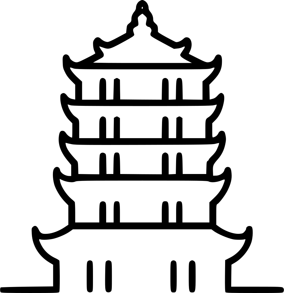 Png File Svg Chinese Tower Clipart Png
