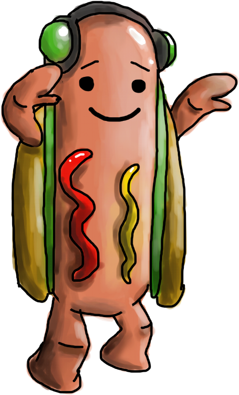 Dancing Hot Dog Png Gif Snapchat Hot Dog