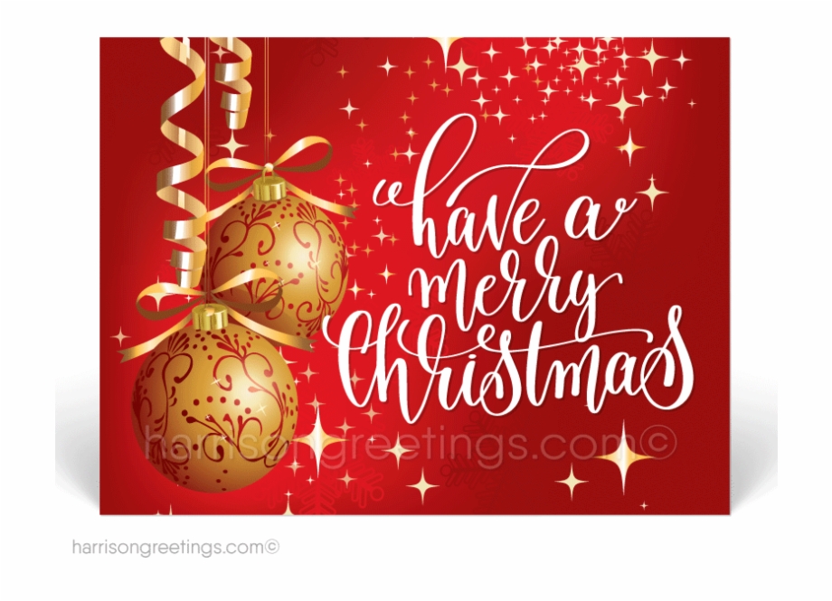 Traditional Gold Merry Christmas Postcards Pc606 Merry Christmas