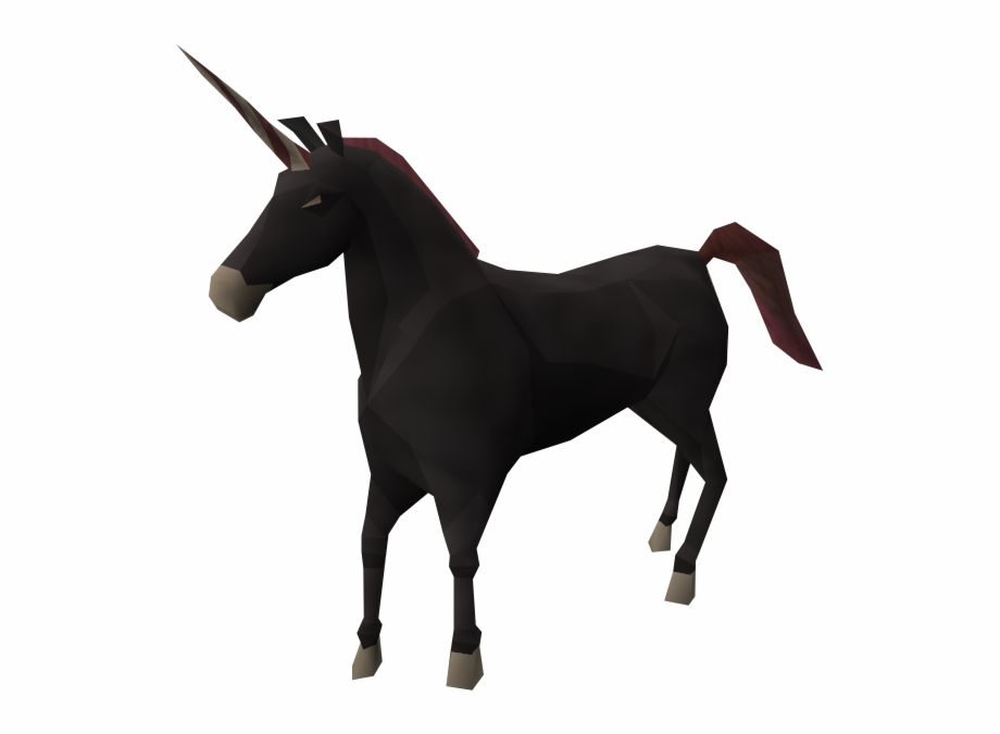 Black Unicorns Have A Unicorn Horn Guaranteed Drop