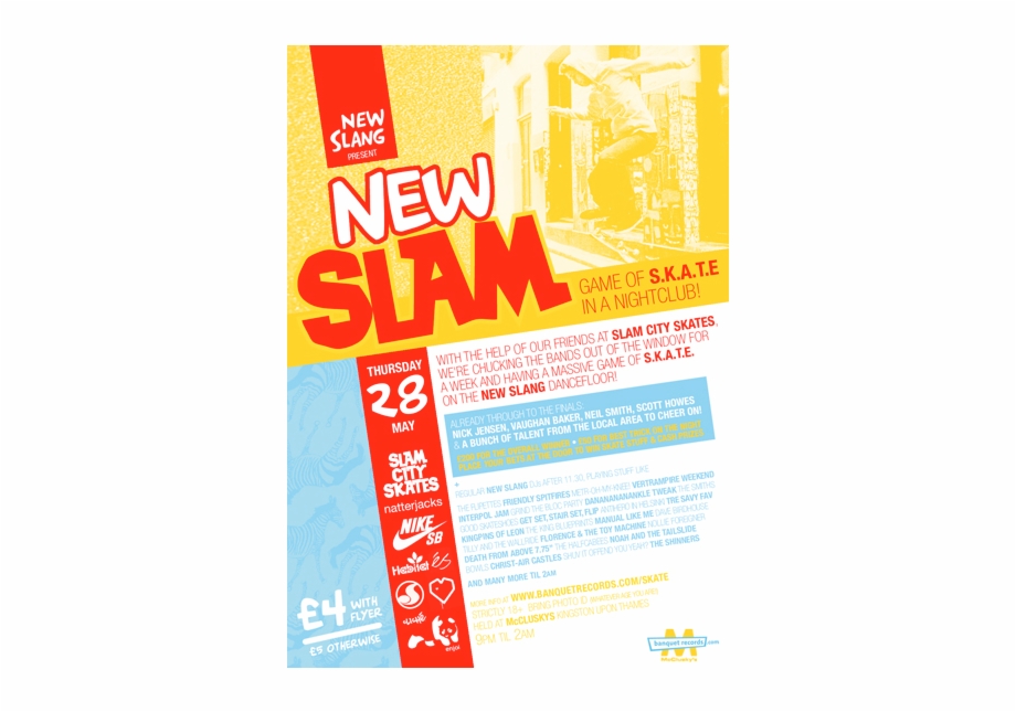 New Slam 28Th May At New Slang Kingston
