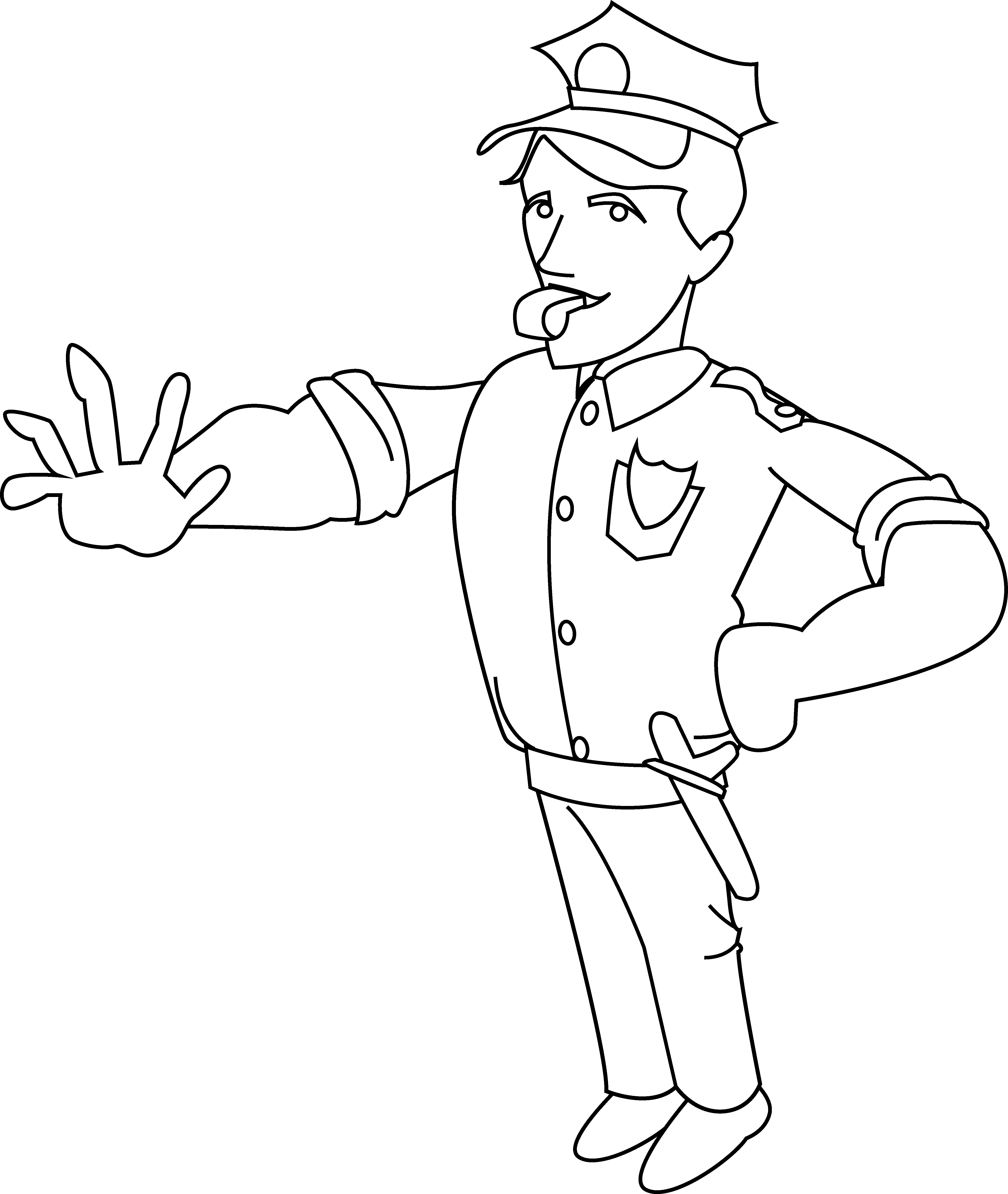 Isolated Indian Cute Cartoon Police flat vector | Vector character design,  Cartoon, Cute cartoon