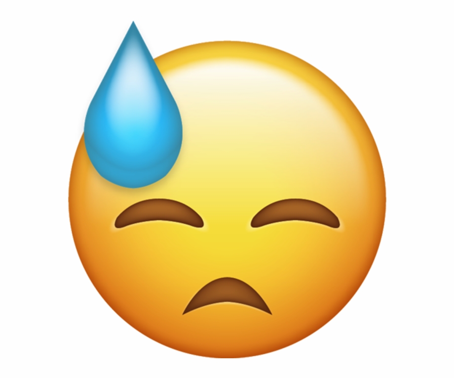 Sweat Emoji Png Free Sweat Emoji