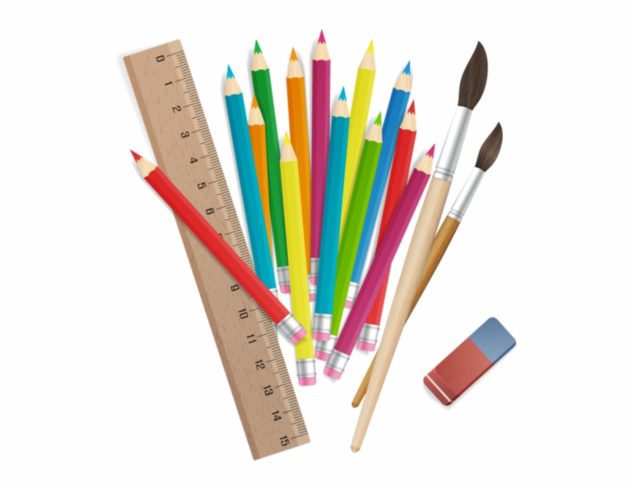 Цветной предмет. Школьные принадлежности. Линейка и карандаш. Ручки линейки карандаши. Школьные принадлежна.