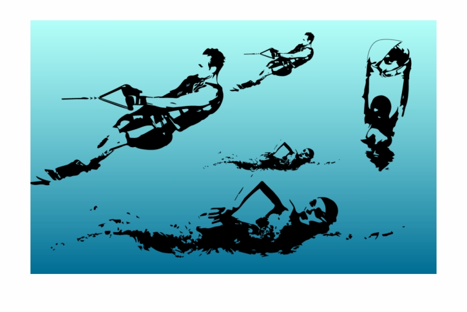 Swimming Illustration