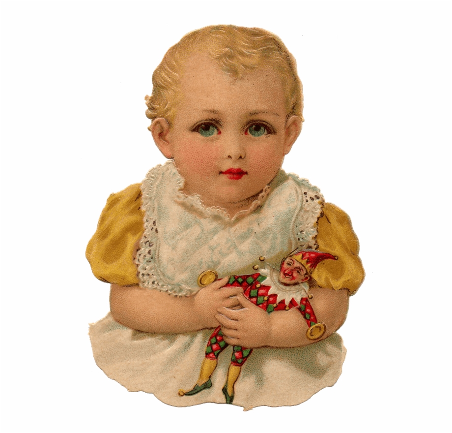 Child Victorian Vintage Doll