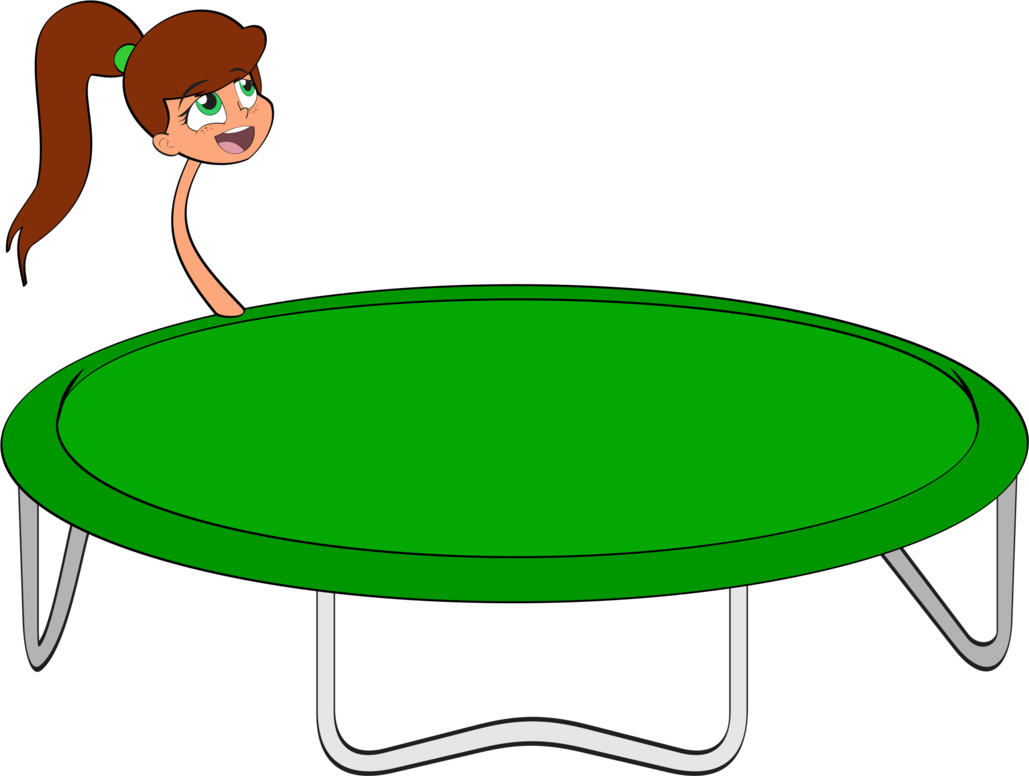 Trampoline Clipart Transparent Jumping On Trampoline