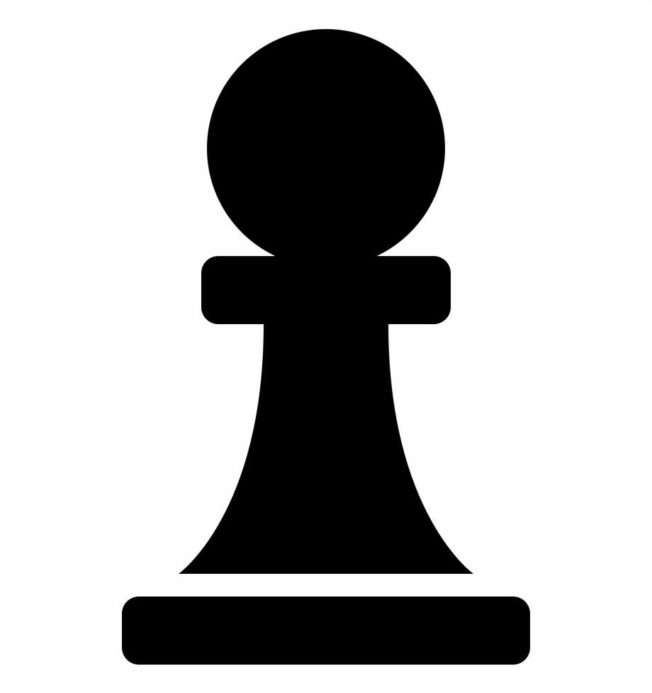 Font Awesome 5 Solid Chess Pawn Illustration