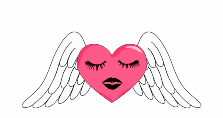 Heart Angel Wings Clipart Png
