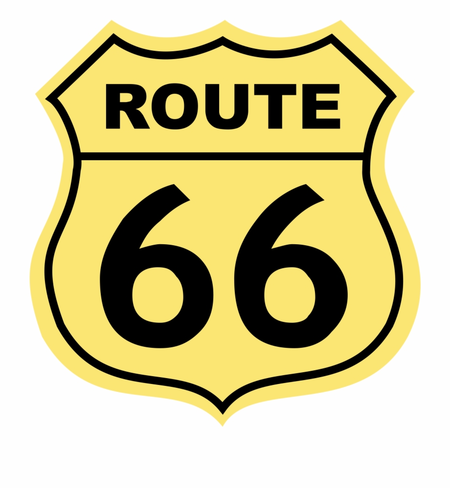 Route 66 Logo Png Transparent Route 66