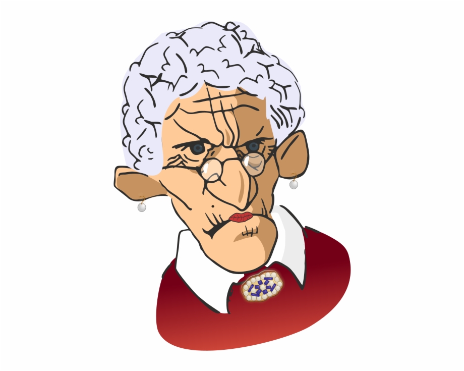 Free Old Woman Photos Cartoon Grumpy Old Man