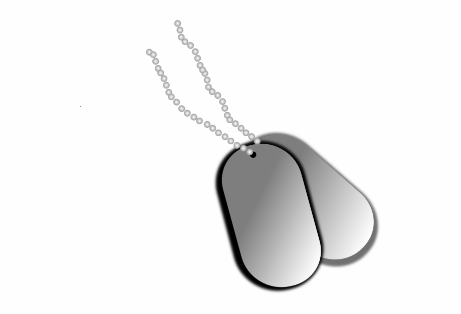 Military Dog Tags Png