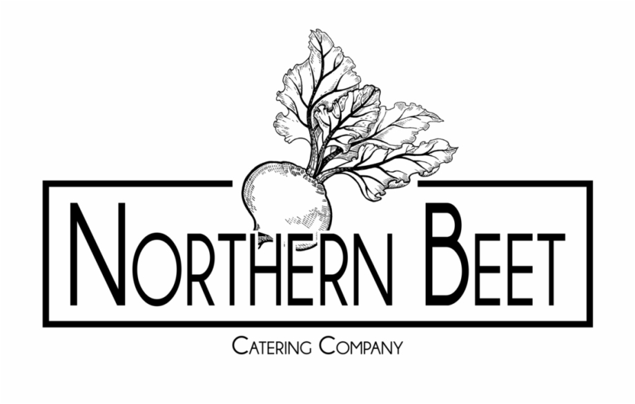 Northern Beet Logo Black Line Art