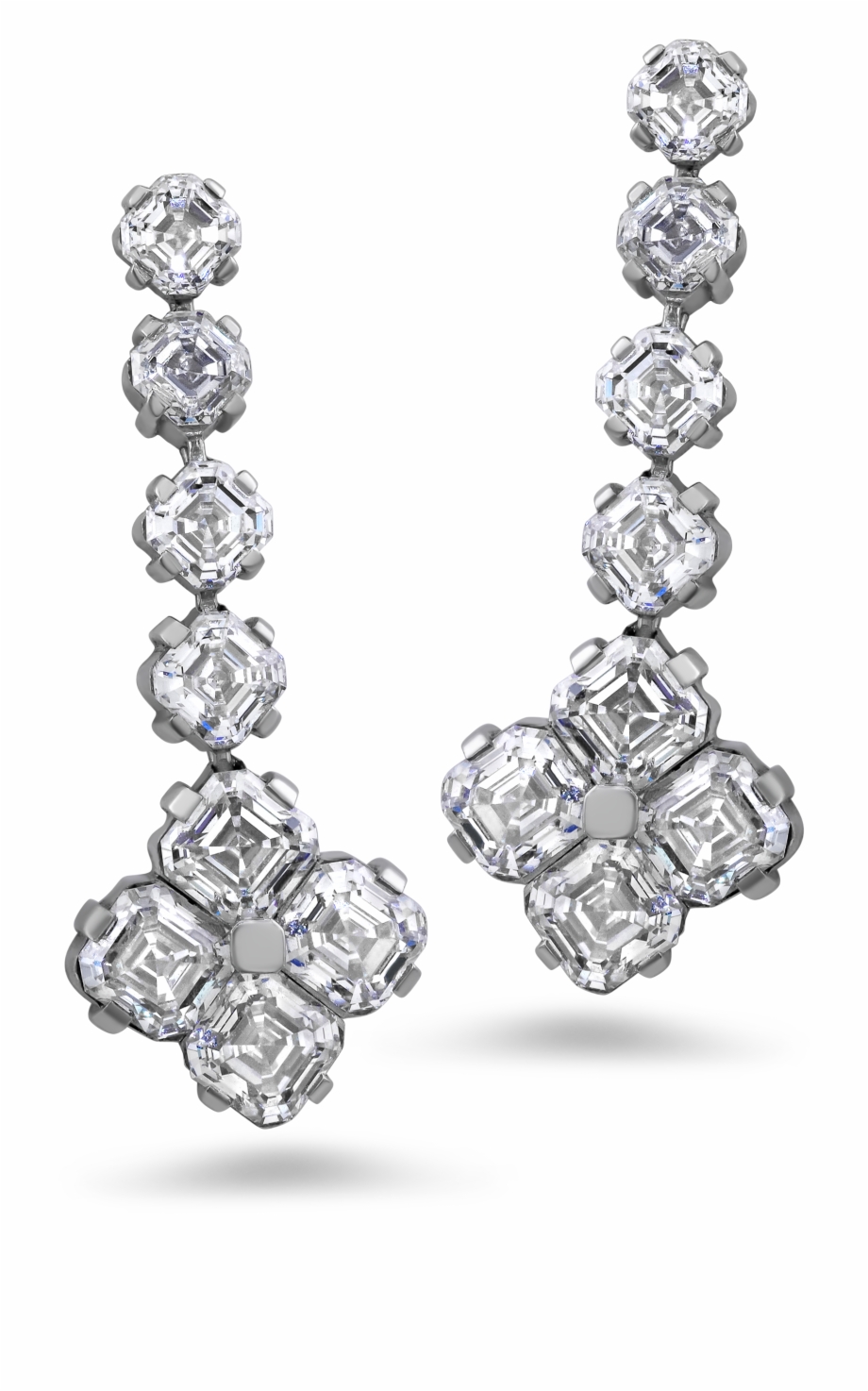 Diamond Earrings Png - Clip Art Library