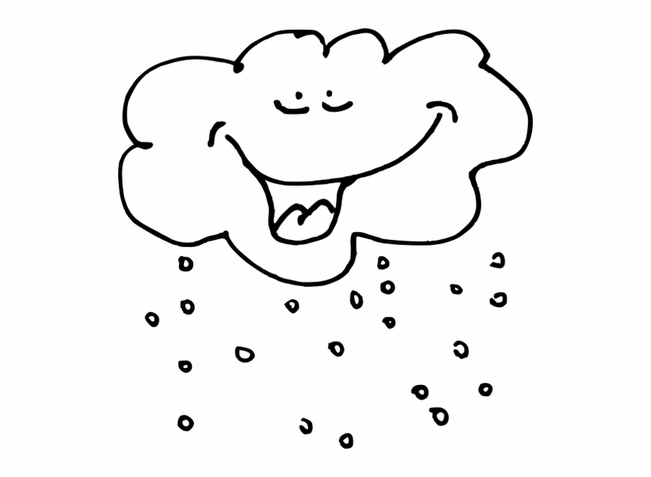 Snowfall Clipart Black And White