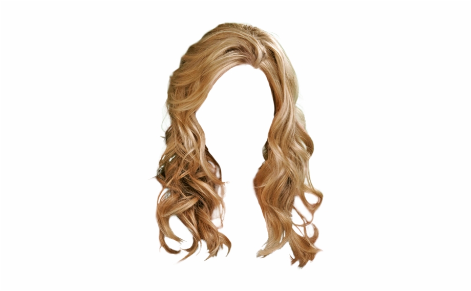 Blonde Hair Transparent Background