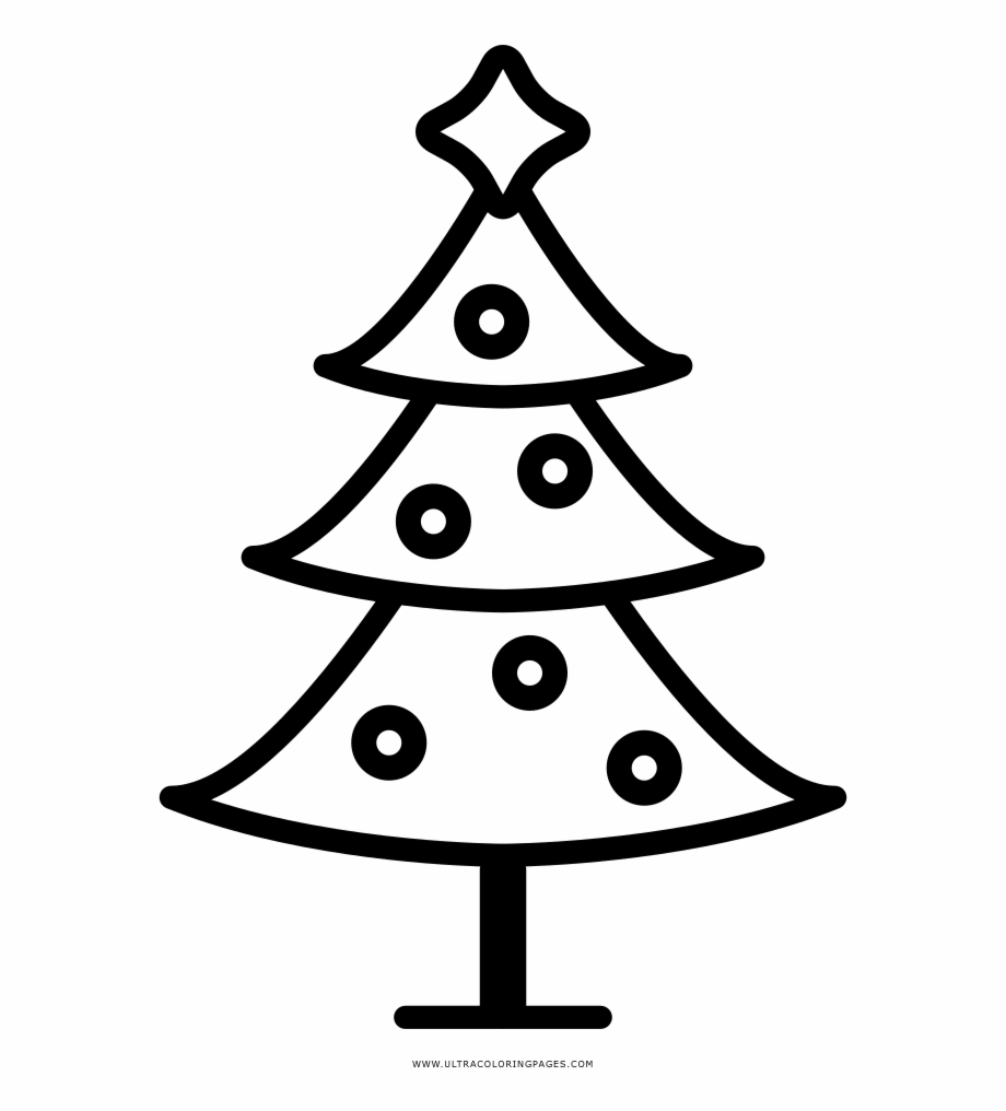 Rvore De Natal Coloring Page Christmas Tree - Clip Art Library