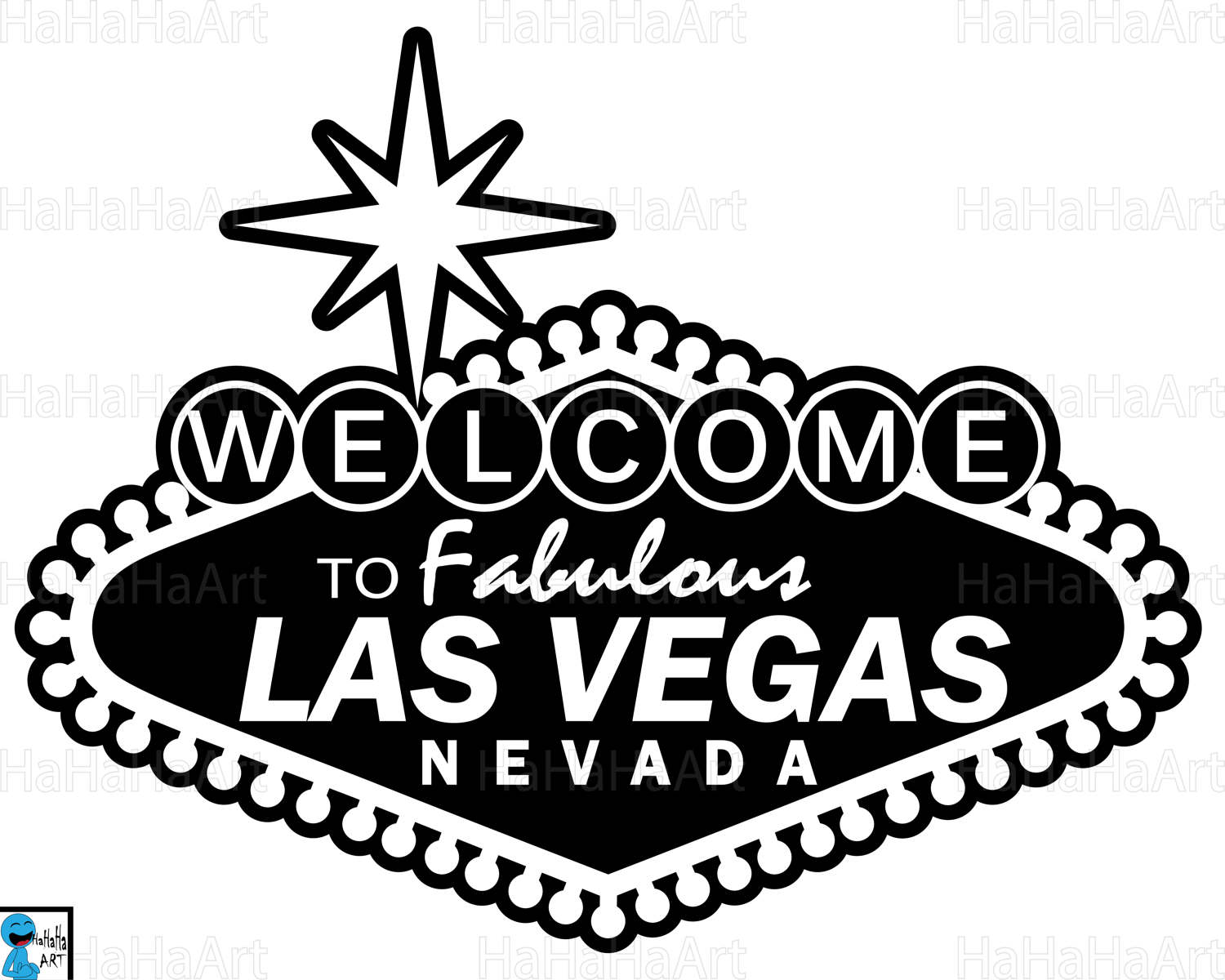 Free Las Vegas Clipart Black And White, Download Free Las Vegas Clipart ...