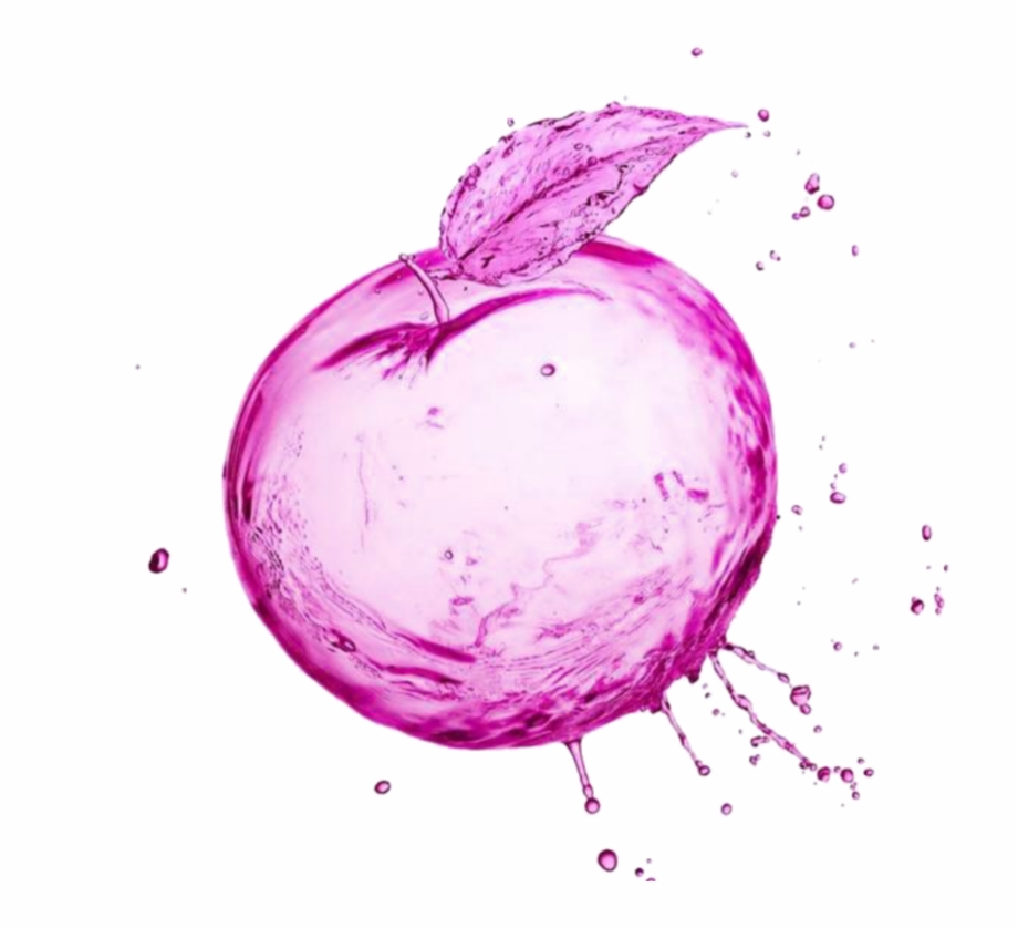 Mq Pink Splash Apple Apples Wallpaper