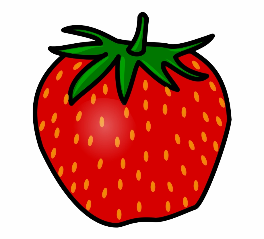 Transparent Background Strawberry Clipart