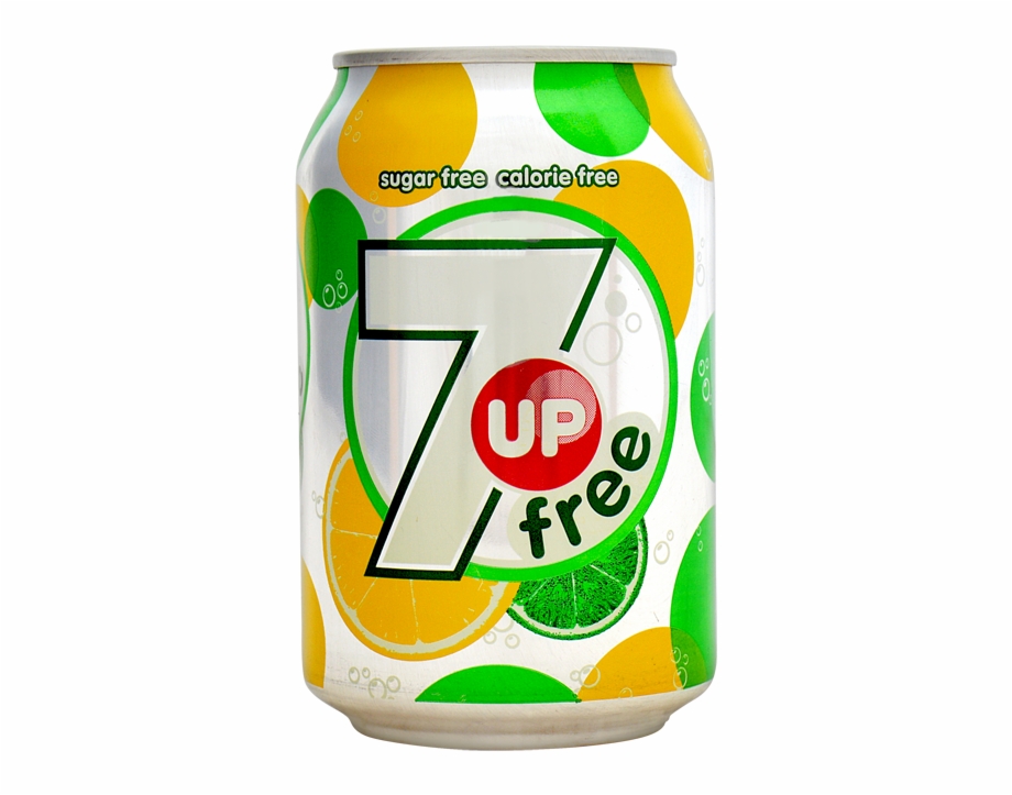 7Up Sugar Free Calorie Drink Tin 7Up Lemon