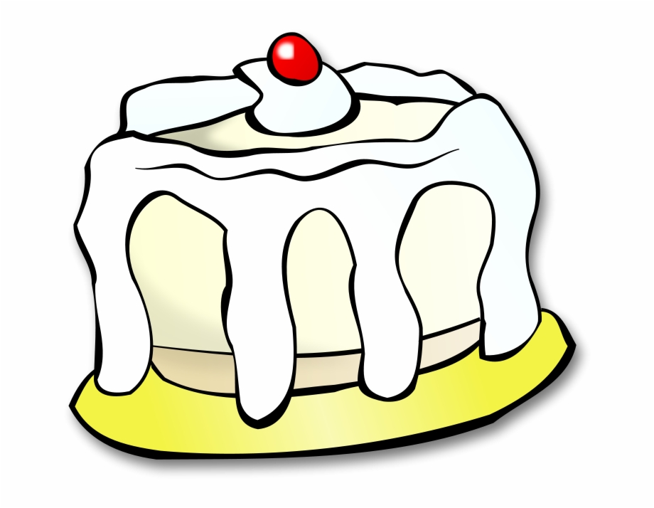 White Cake Cake Clip Art - Clip Art Library