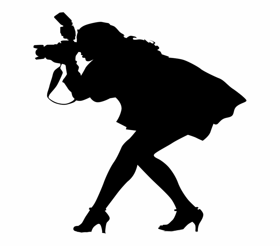 Wedding Photography Cliparts Female Photographer Silhouette