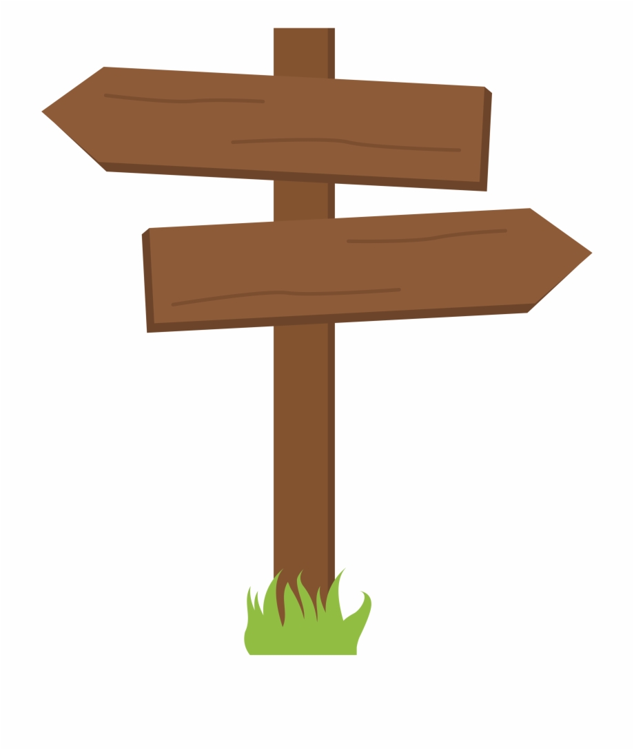 trail sign clipart