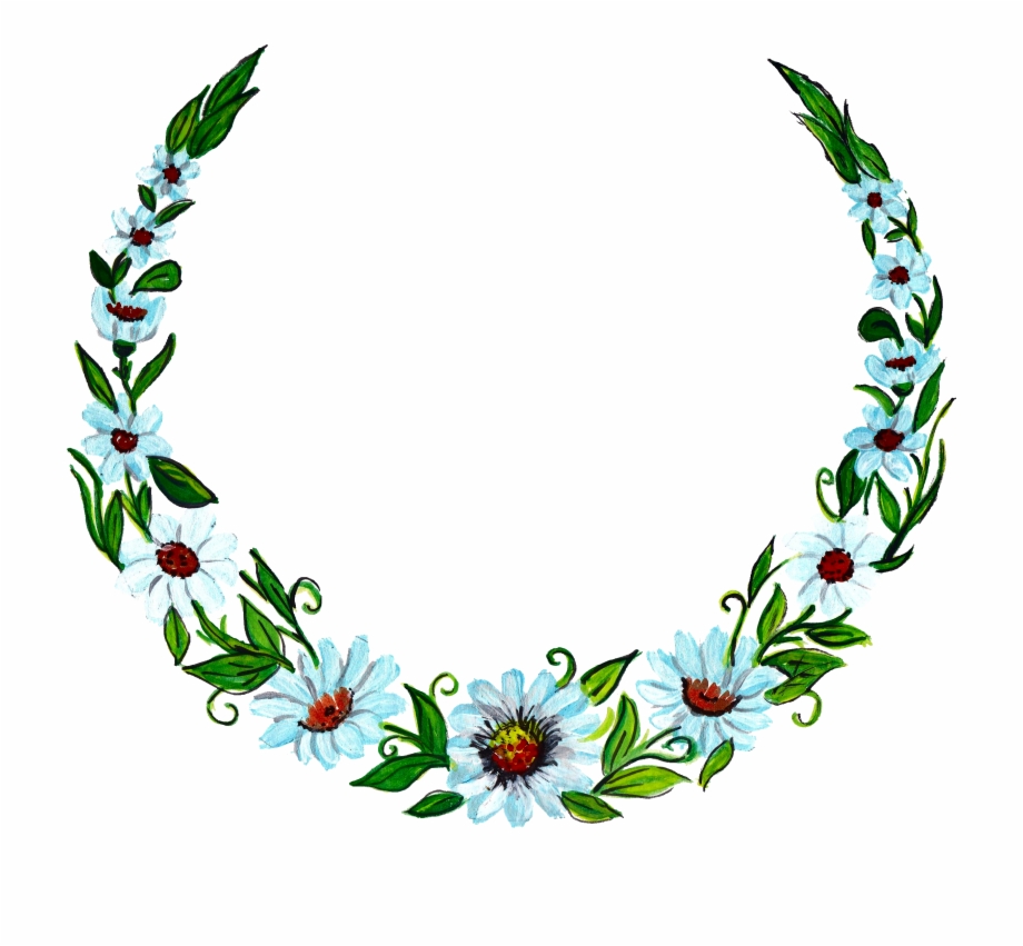 Free Download Transparent Wreath Of Flowers