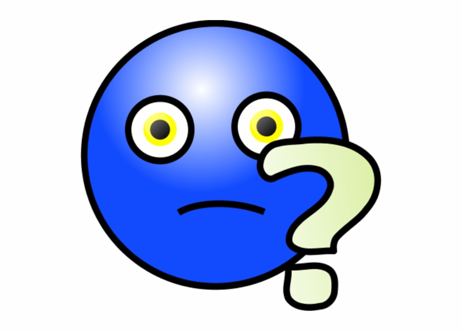 Emoticons Question Face Vector Clip Art Question And