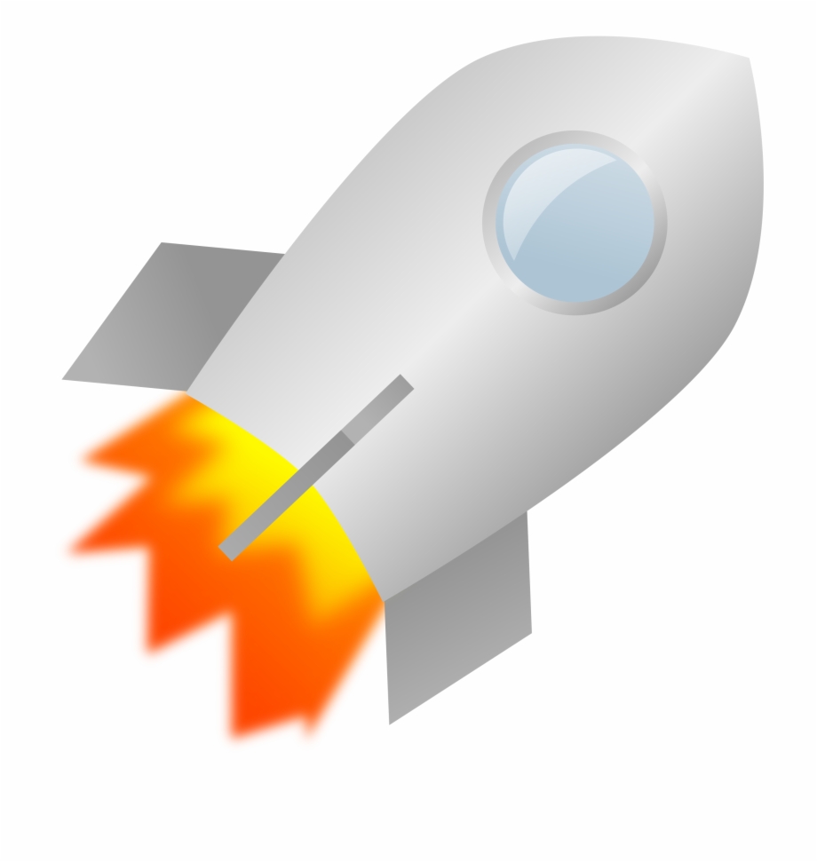 Free Rocketship Clip Art Rocket With Transparent Background