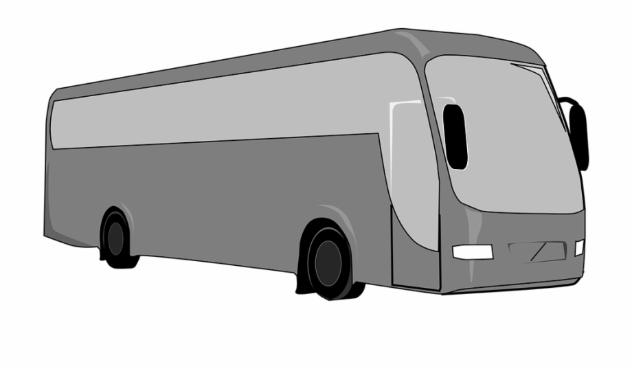 Coach Drawing Bus Clip Art Charter Bus - Clip Art Library