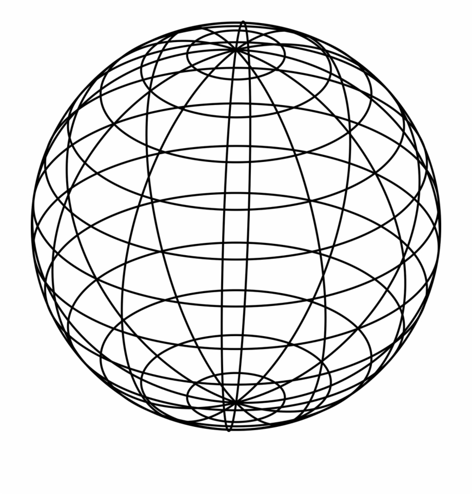 Globe Mesh Sphere Png Image Globe Line Art