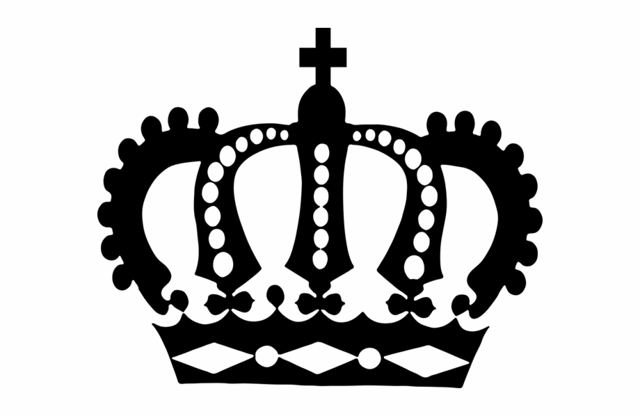 Cross Crown Decorative King Monarch Ornate Royal Royal
