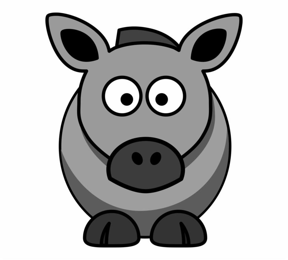 Donkey Horse Cartoon Drawing Download Clipart Cartoon Animals