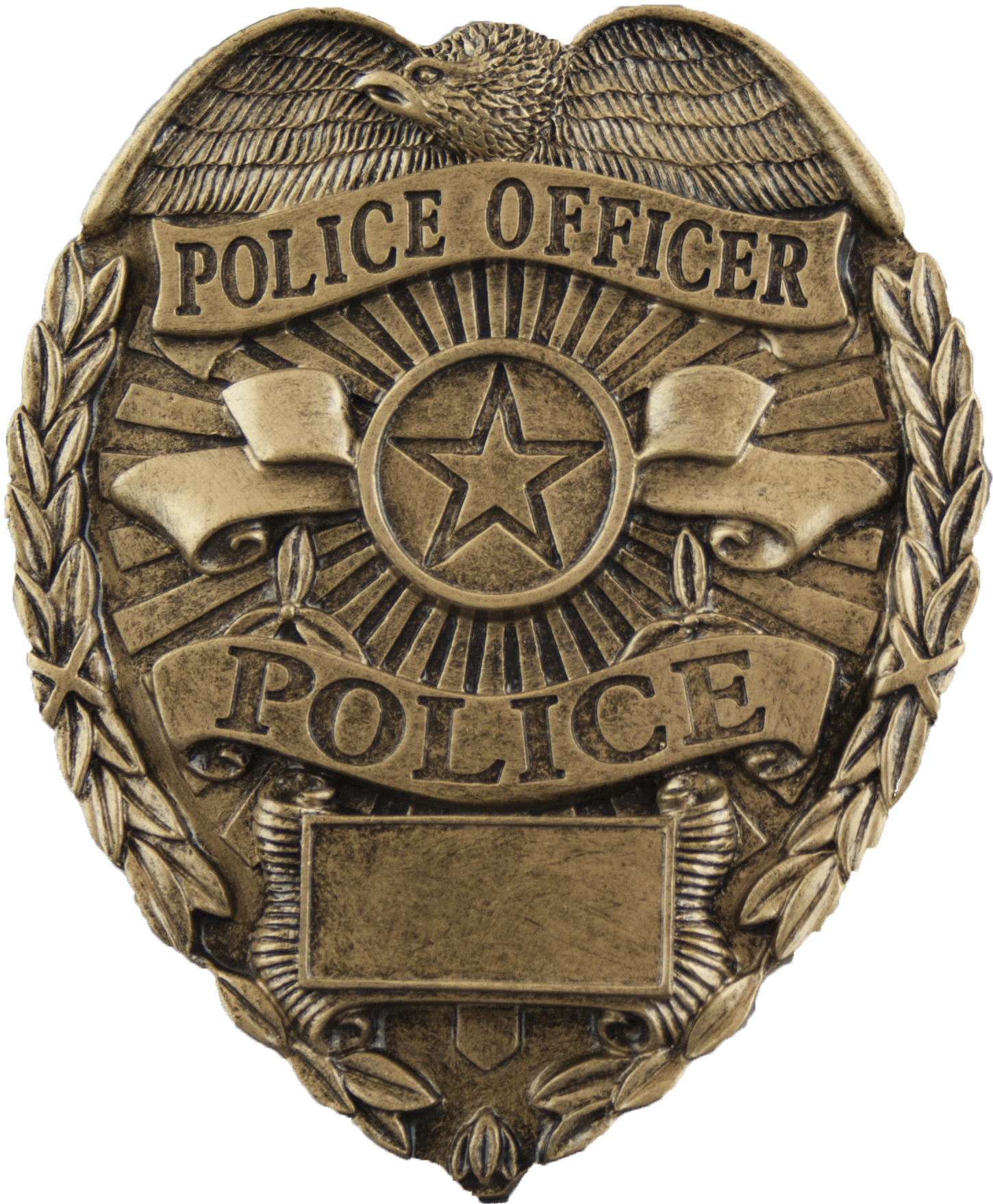 Casting Police Shield Clip Art