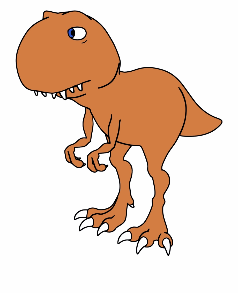 Cute Dinosaur Clipart Gambar Dinosaurus Tirex Kartun